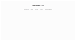 Desktop Screenshot of jonathanong.com